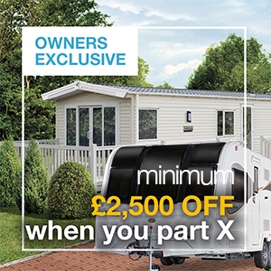 Minimum £2500 OFF a Caravan Holiday Home